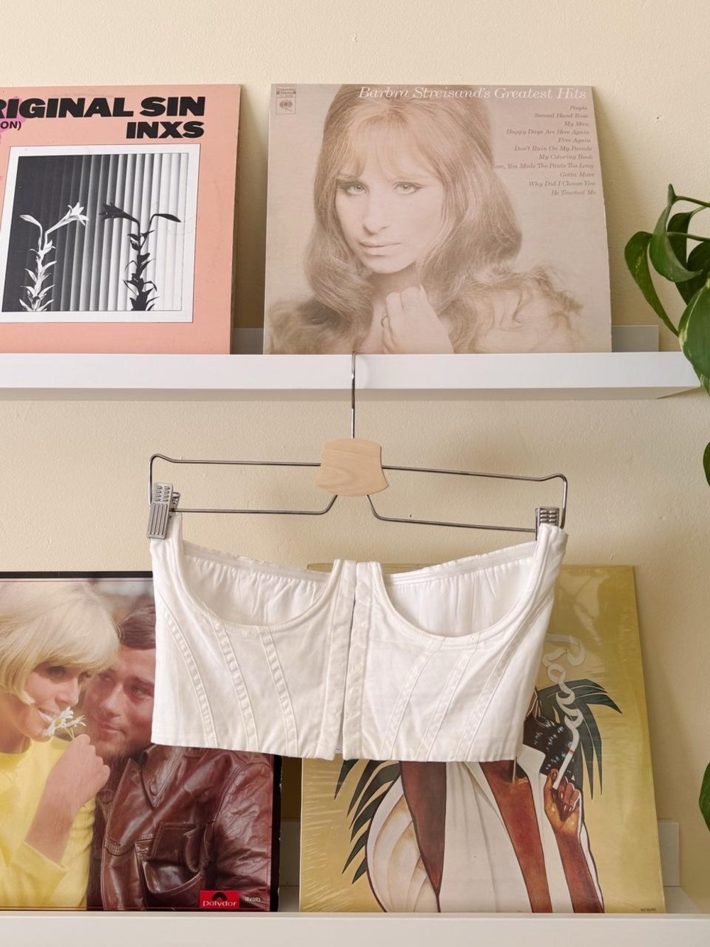 Princess Polly White Under Bustier Top